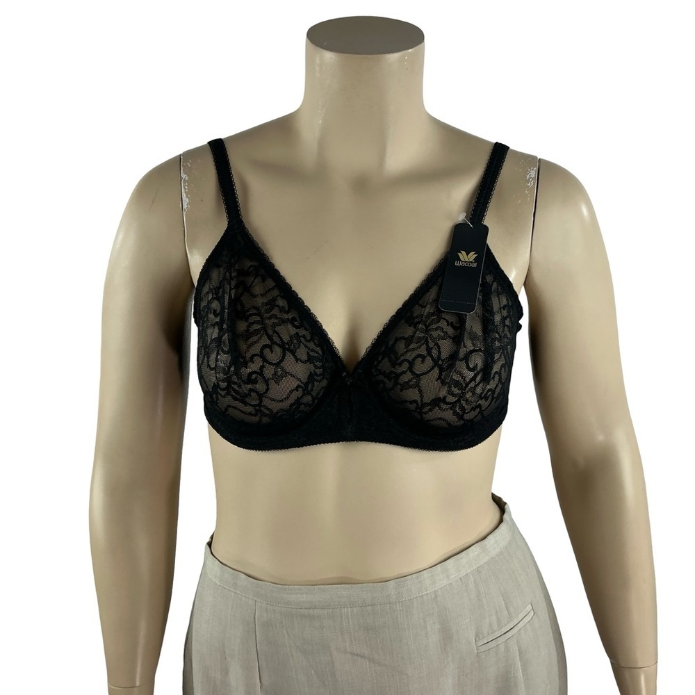 Wacoal Beyond Basic Full Coverage Underwire Bra Black Size 40D